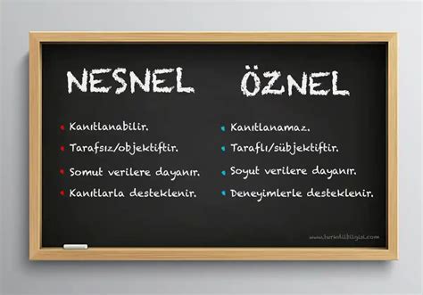 öznel ve nesnel anlatım