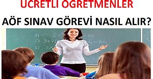 ücretli öğretmen sınav görevi