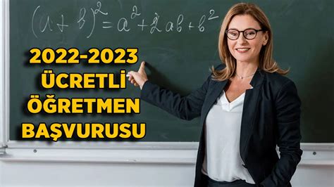 ücretli öğretmenlik başvuru sonuçları ne zaman açıklanır 2023