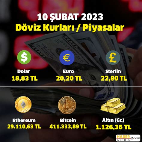 şubat 2023 döviz kurları