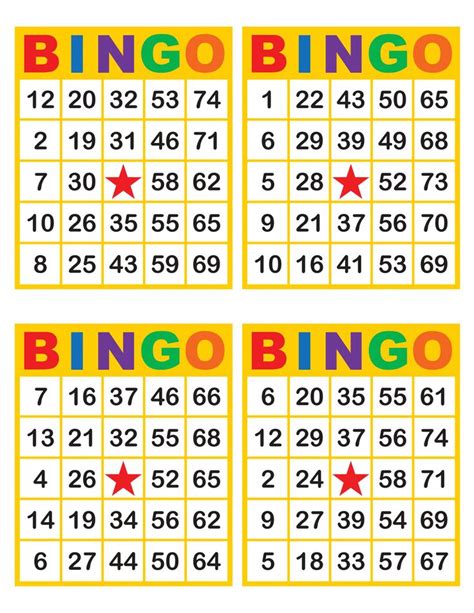 1 bingo