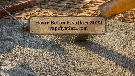 1 ton beton fiyatı