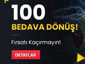 100 bedava dönüş vavada