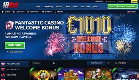 10bet casino welcome bonus