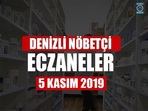 19 kasım nöbetçi eczaneler