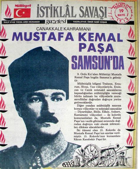 19 mayıs 1919 gazete manşetleri