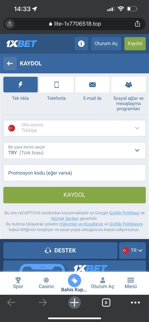 1xbet güvenli giriş