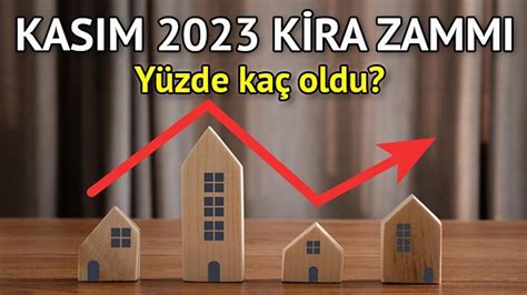 2023 kasım ayı kira artış oranı