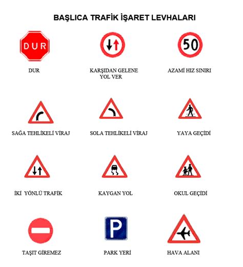 4 sınıf trafik güvenli oyun alanları