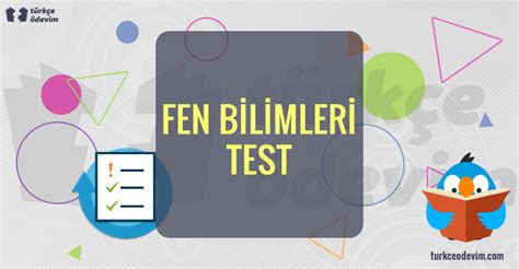 5.sınıf fen bilimleri testi çöz 2023