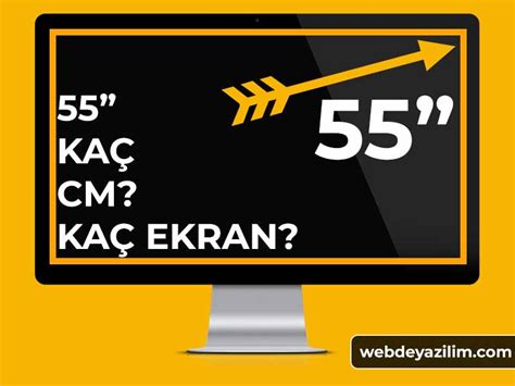 55' kaç cm