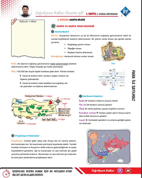 9.sınıf coğrafya harita bilgisi konu anlatımı pdf