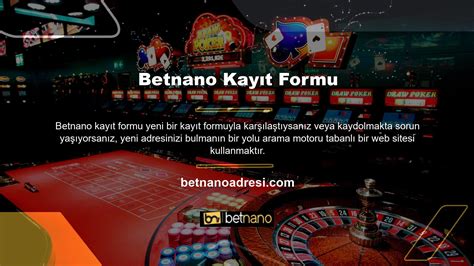 Betnano kayıt