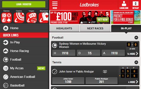 Ladbrokes mobil uygulama