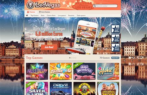 LeoVegas online casino