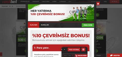 Restbet - anında bonus