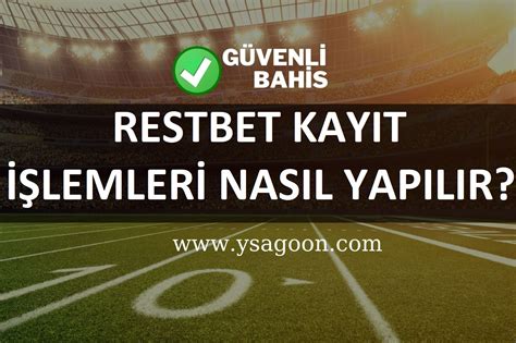 Restbet kayıt