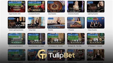 Tulipbet VIP slotlar