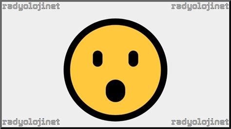 ağzı açık emoji