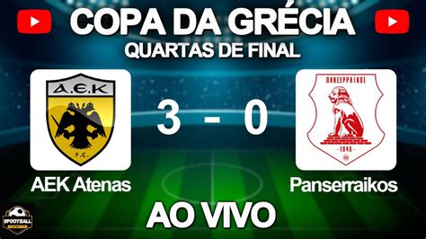 aek atenas ao vivo