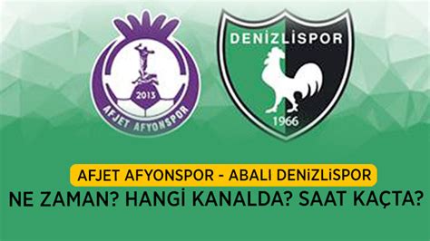 afyonspor maçı ne zaman