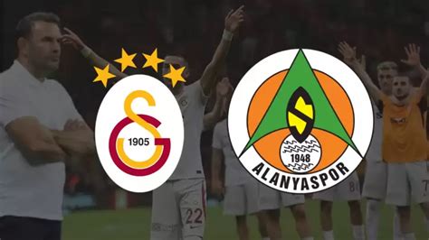 alanyaspor - galatasaray maçını canlı izle