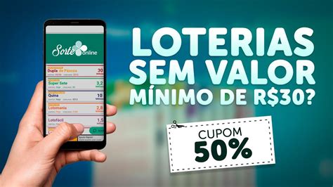 apostas loteria online valor minimo