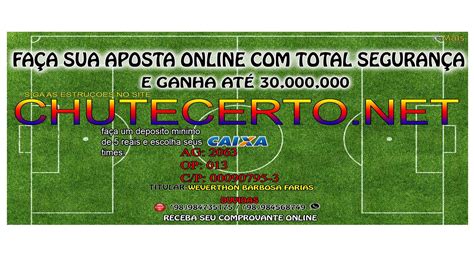 apostas online chute certo