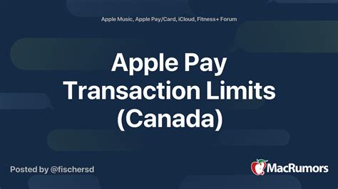 apple pay limit canada