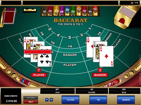 baccarat casino online game