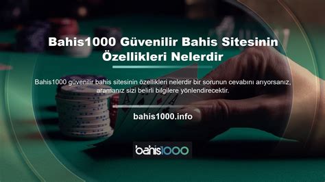 bahis1000 online bahis