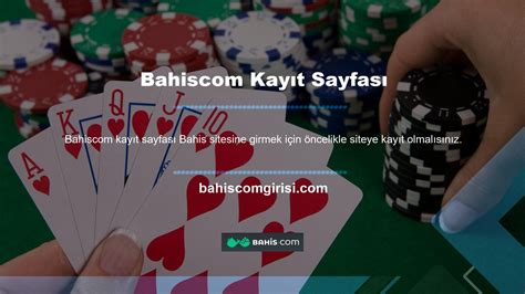 bahiscom kayıt