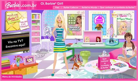 barbie site jogos