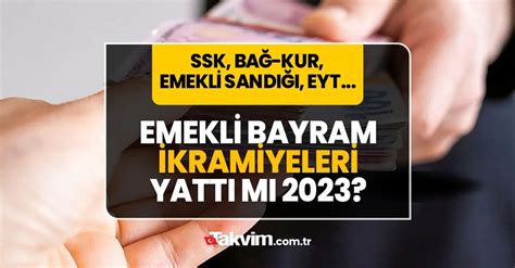 bayram ikramiyesi ne zaman yatacak, 2023