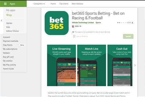 bet365 app play store