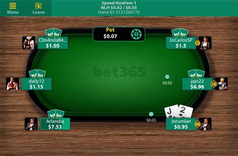 bet365 poker app