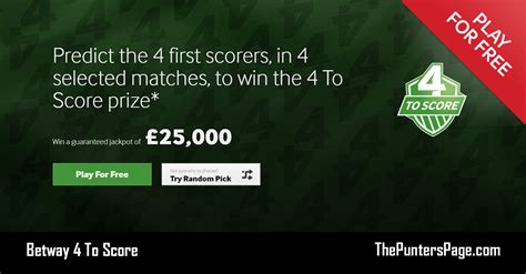 betway 4 to score twitter