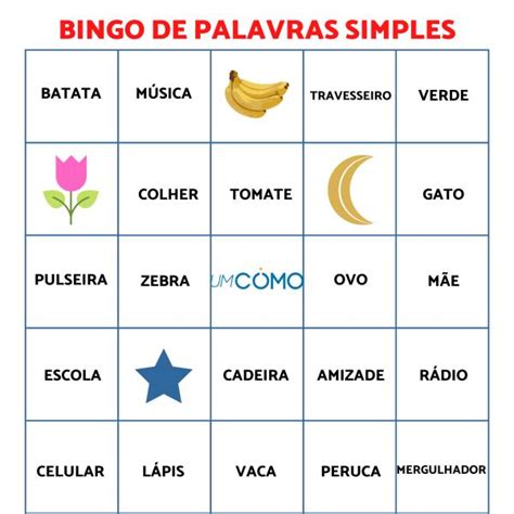 bingo de portugues