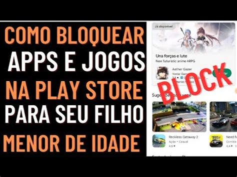 bloquear jogos