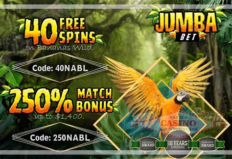 bonus codes for jumba bet casino