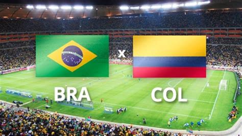 brasil e colombia palpite