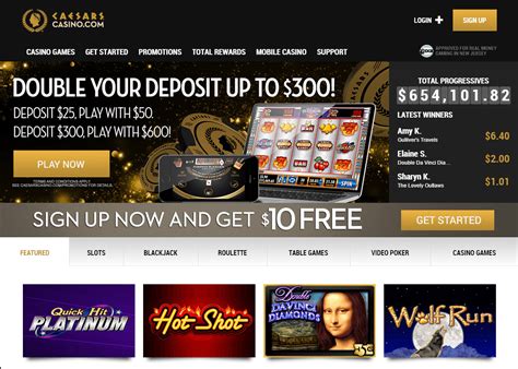 caesars casino online real money