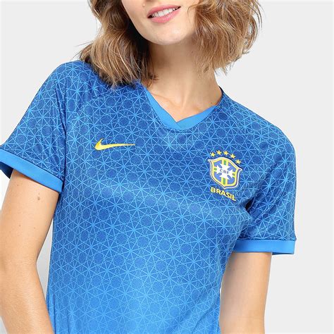 camisa oficial brasil feminina