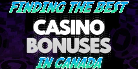 canadian casino bonuses