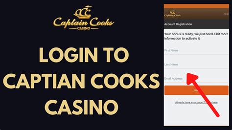 captain cook casino login