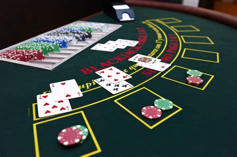 casino blackjack table