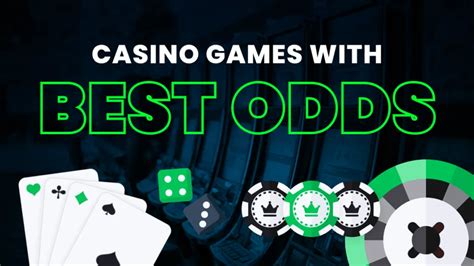 casino games with best odds