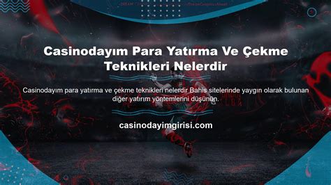 casino para yatırma çekme nasıl yapılır