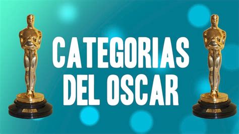 categorias oscar