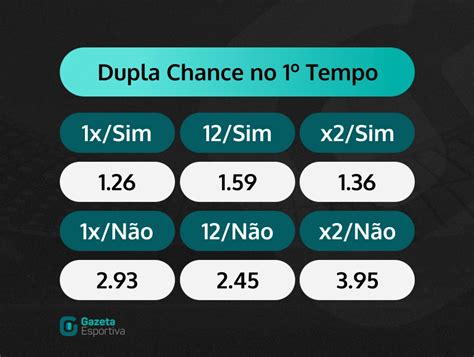 chance dupla 2x
